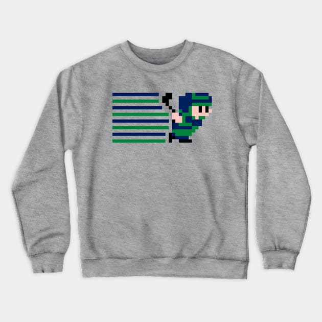 Ice Hockey - Vancouver Crewneck Sweatshirt by The Pixel League